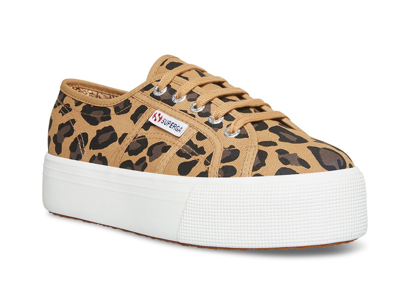 Superga Platform Womens - 2790 Fan Noprintbin Cotw - Leopard - YHNTB7238